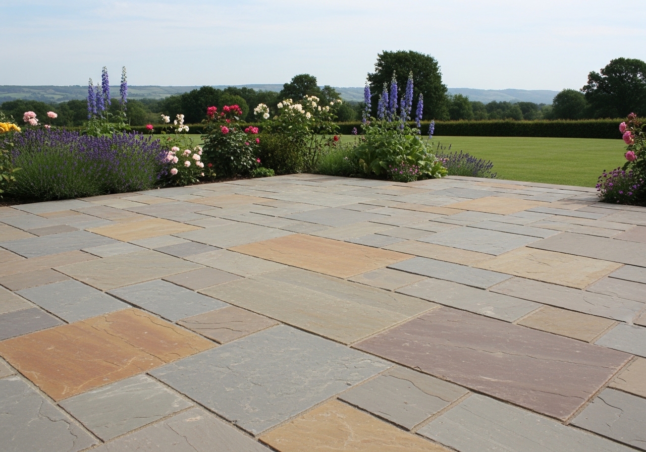 Completed paving project